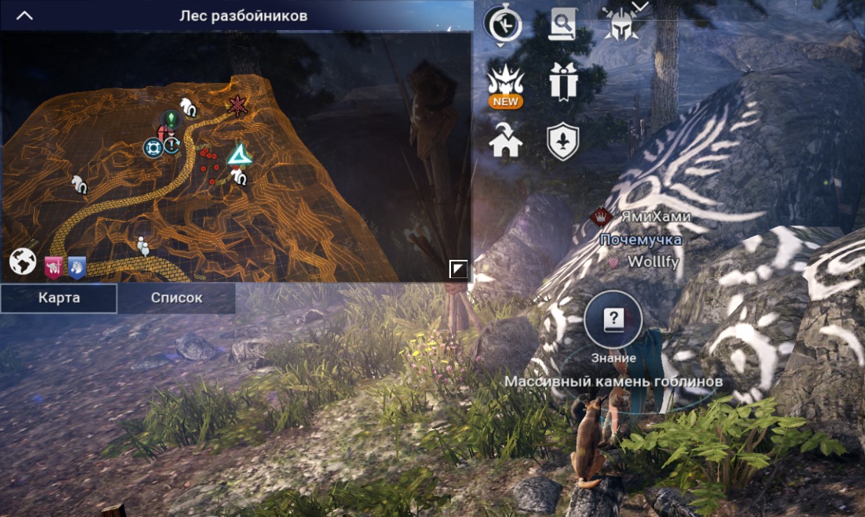 Карта великого океана black desert mobile